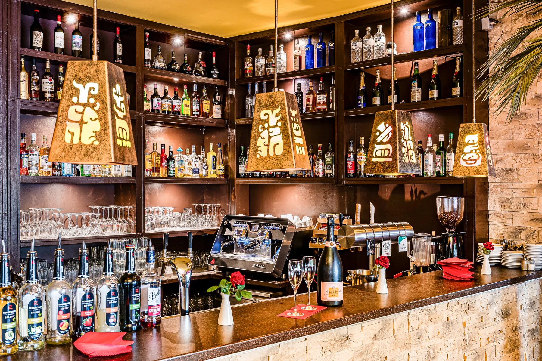 Authentisches Cantina-Flair im Restaurant Jalapenos