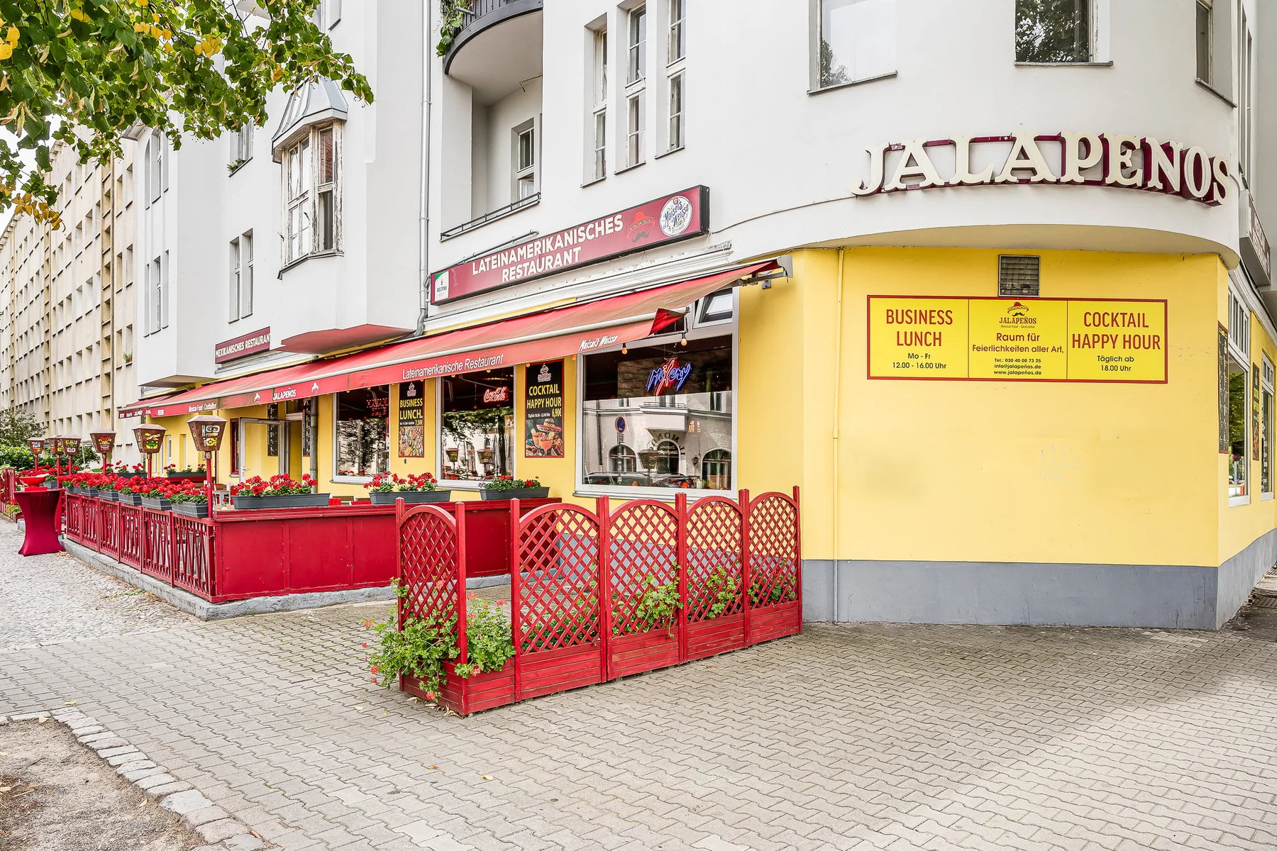 Jalapenos Berlin restaurant aussenbereich 02
